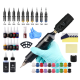 Tattoo Art Set – Wireless Tattoo Machine with Removable 1300mAh Battery, Type-C support – Black
